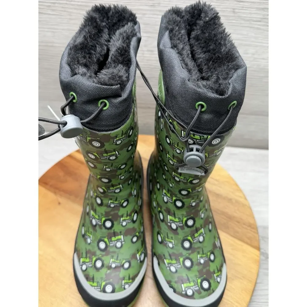 Western Chief, Tractors, Neoprene, Snow and Rain Boot, Toddler 11/12